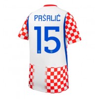 Stroje piłkarskie Chorwacja Mario Pasalic #15 Koszulka Podstawowej MŚ 2026 Krótki Rękaw